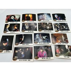 15 Batman The Movie 1989 DC Comics Trading Card Collection